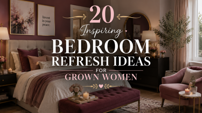 20 Inspiring Bedroom Refresh Ideas for Grown Women