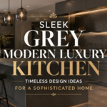Sleek Grey Modern Luxury Kitchen: Timeless Design Ideas for a Sophisticated Home